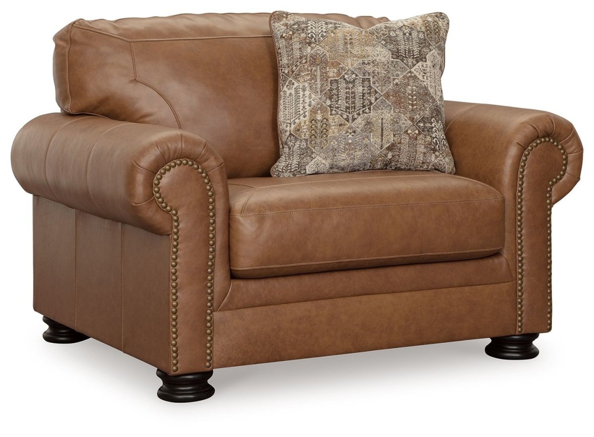 Carianna - Living Room Set Stationary Chair & Ottoman by Signature Design by Ashley® - Walls Furniture & Mattress