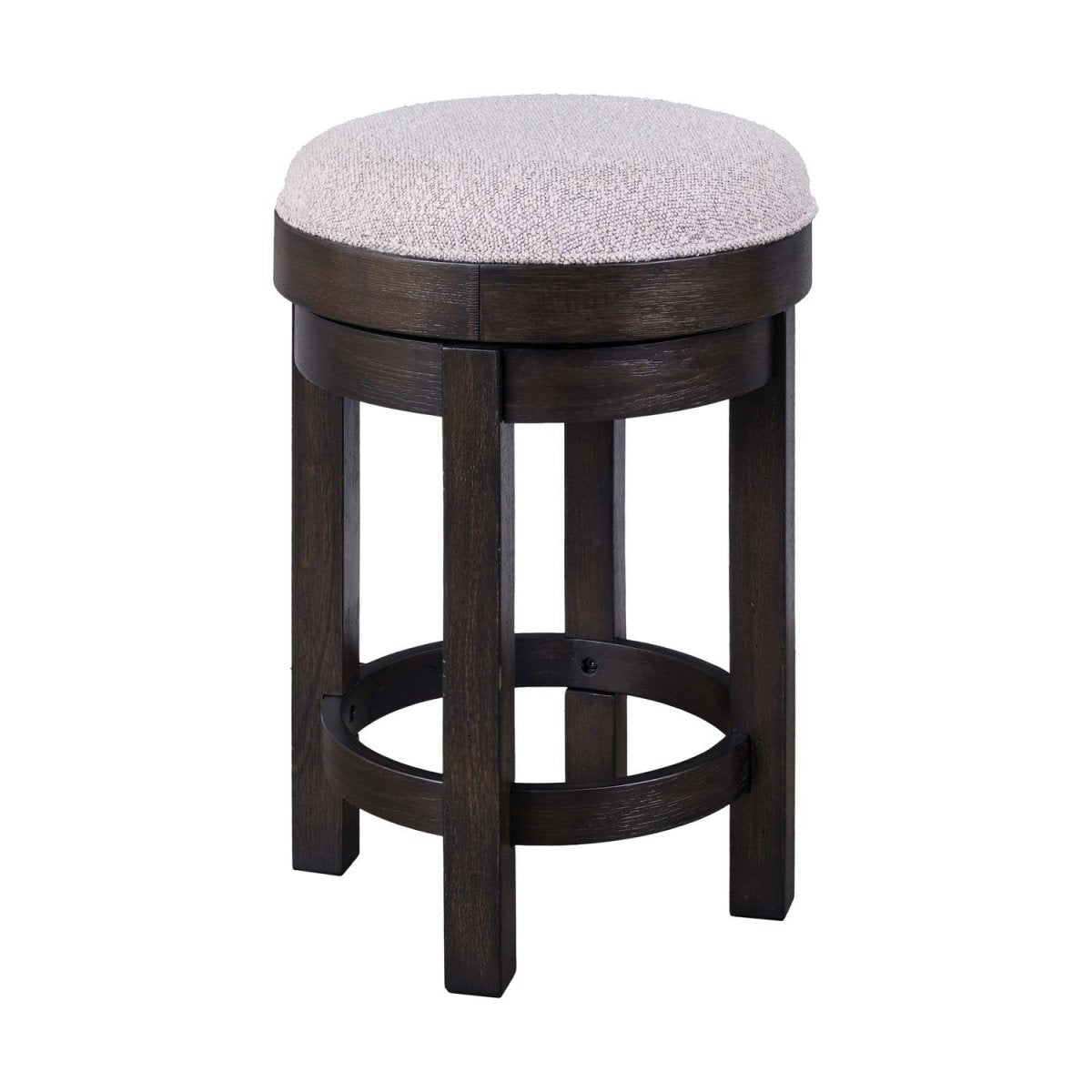 Weston - Upholstered Swivel Console Stool (RTA) - Brown