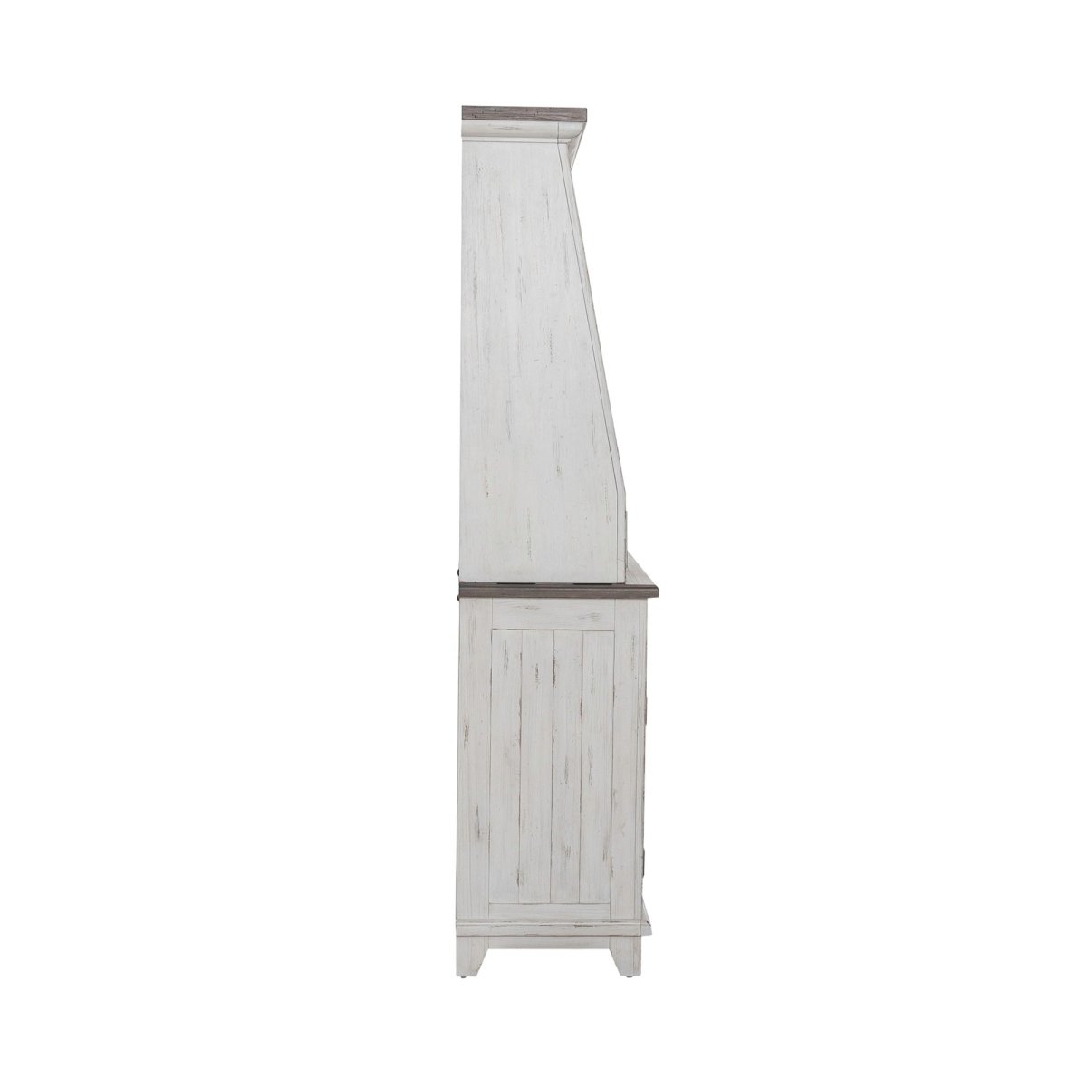 River Place - Server & Hutch - White Hutches & Buffets by Liberty Furniture - Walls Furniture & Mattress
