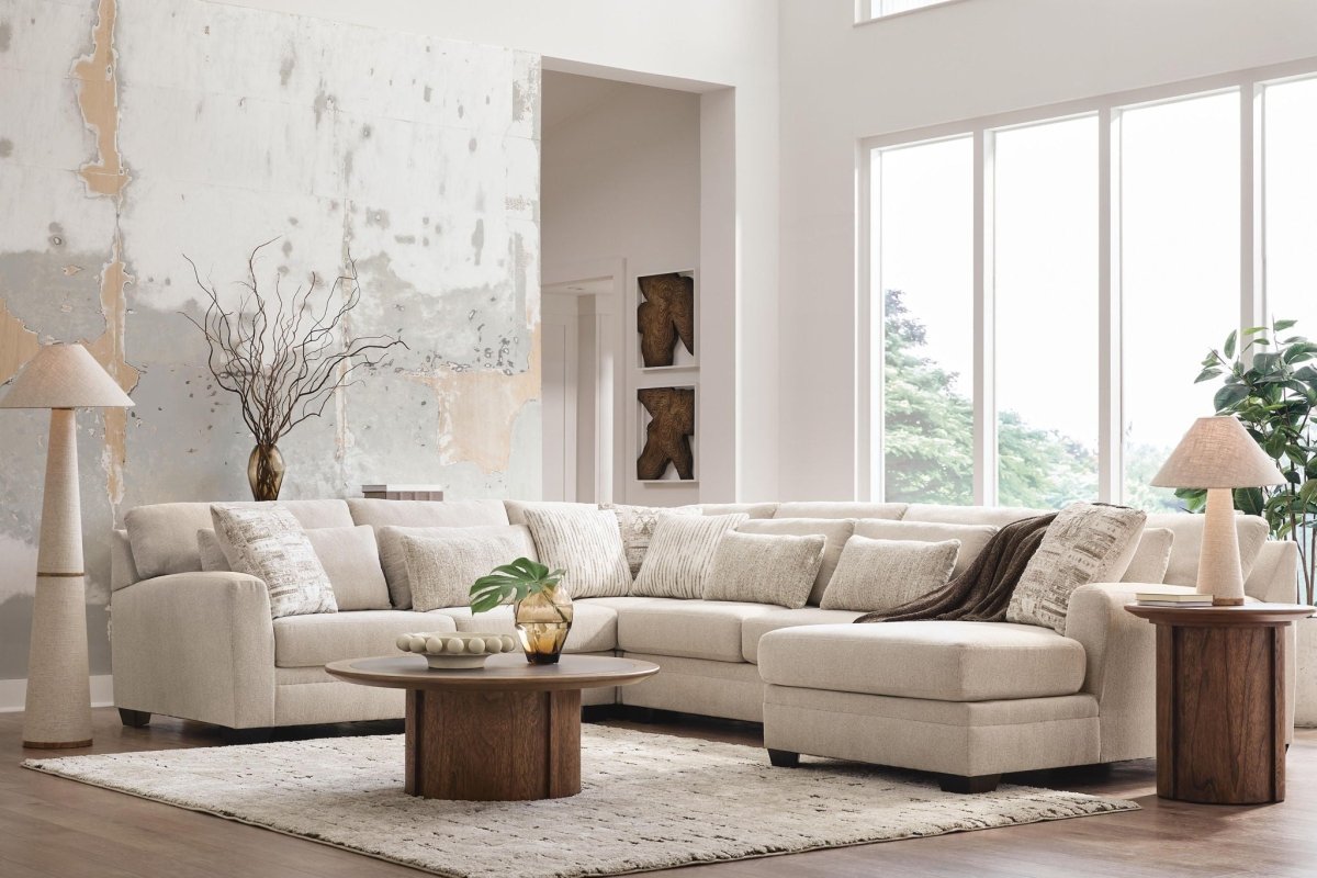 Mandi Point - Sectional Stationary Sectionals by Benchcraft® - Walls Furniture & Mattress