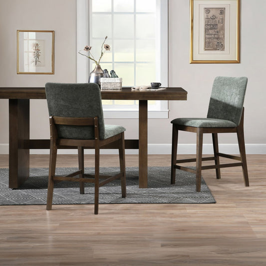 Upholstered Counter Chair (Set of 2) Chair Sets by New Classic - Walls Furniture & Mattress