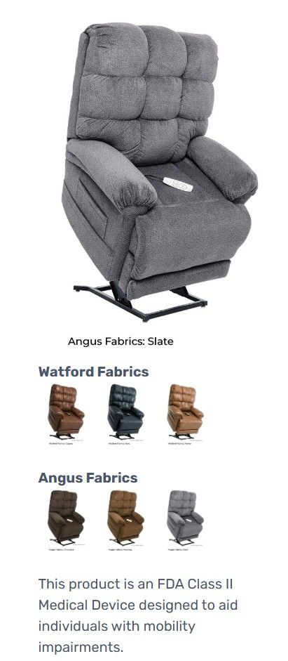 iNFI POCO Ultimate Slumber Angus Slate Lift Chair
