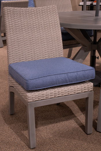 Half Moon Beach - Blue / Gray - Side Chair With Cushion (Set of 2) Chair Sets by Signature Design by Ashley® - Walls Furniture & Mattress