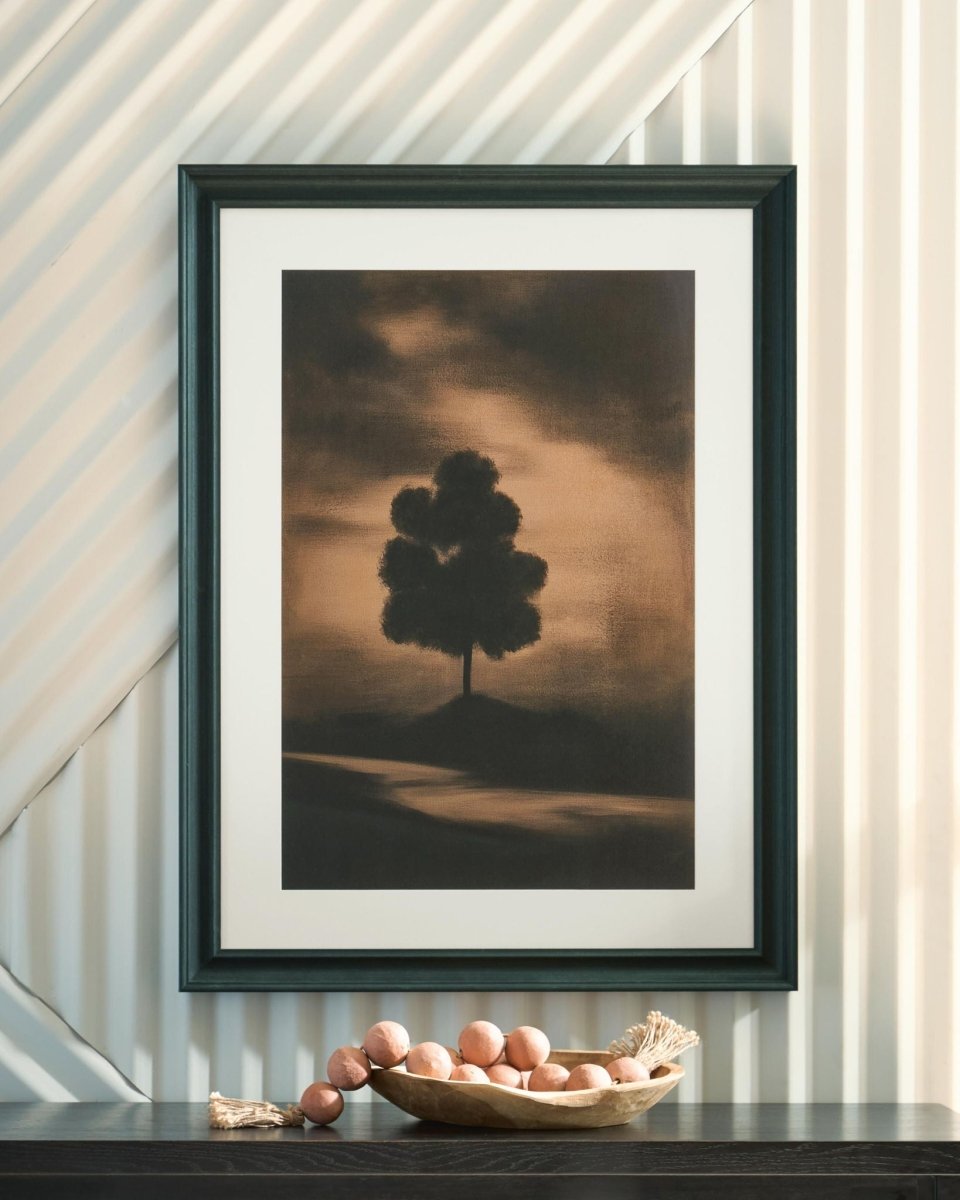 Chadlow - Wall Art - Brown / Black Framed Prints by Signature Design by Ashley® - Walls Furniture & Mattress