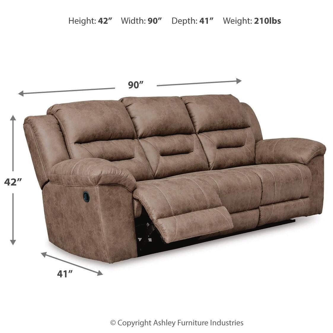 Stoneland - Reclining Sofa Reclining Sofas by Signature Design by Ashley® - Walls Furniture & Mattress
