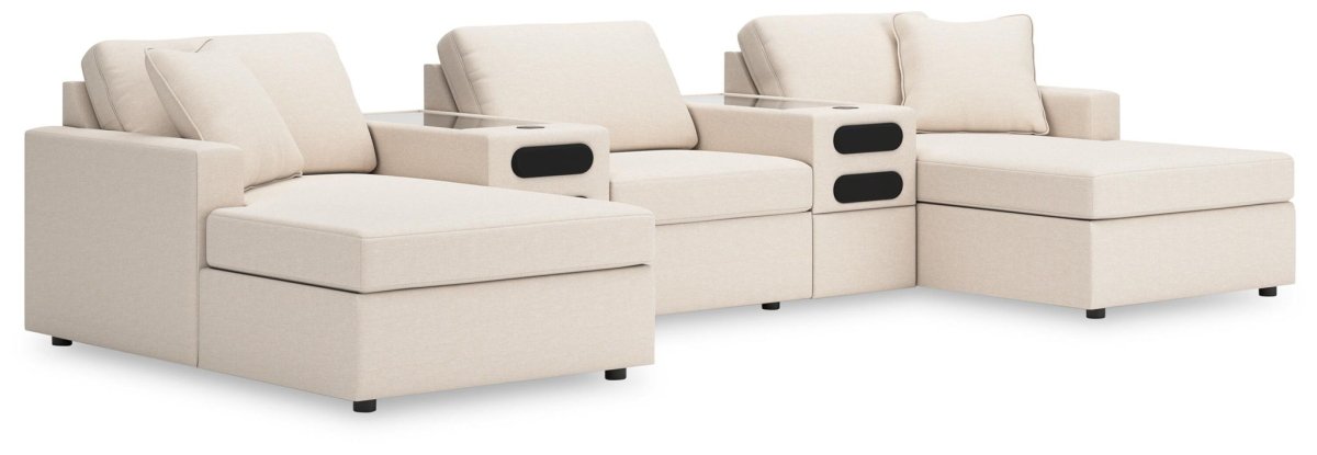 Modmax - 5 Piece Sectional Stationary Sectionals by Signature Design by Ashley® - Walls Furniture & Mattress