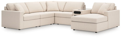 Modmax - Sectional - Oyster Stationary Sectionals by Signature Design by Ashley® - Walls Furniture & Mattress