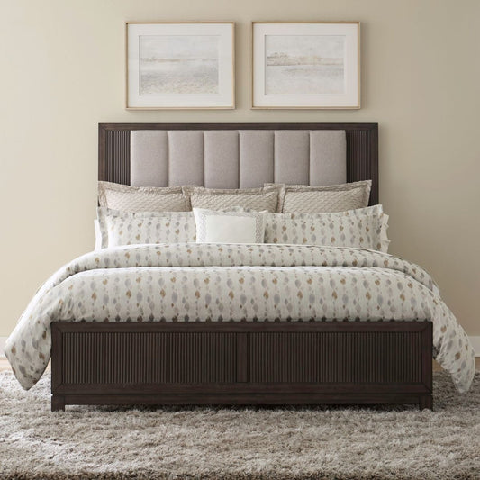 Modern Edge - Upholstered Bed Upholstered Beds by Liberty Furniture - Walls Furniture & Mattress