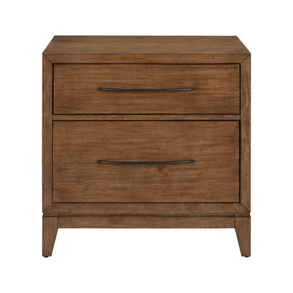 Shaker Lakes - Lateral File Cabinet - Harvest Brown Filing Cabinets by Liberty Furniture - Walls Furniture & Mattress
