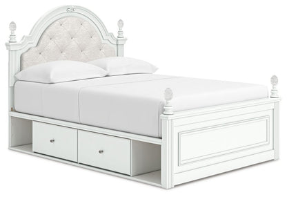 Kozlani - Upholstered Panel Storage Bed Storage Beds by Signature Design by Ashley® - Walls Furniture & Mattress