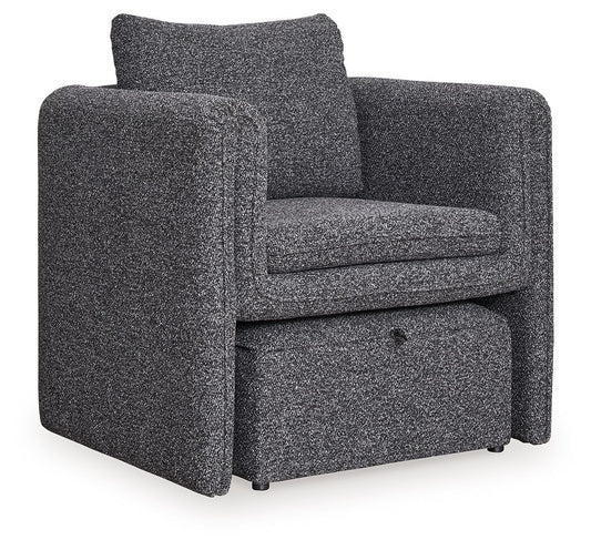 Vreni - Charcoal / Black - Accent Chair Accent Chairs by Signature Design by Ashley® - Walls Furniture & Mattress