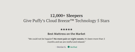 Puffy Royal Queen Hybrid Mattress Hybrid Mattresses by Puffy - Walls Furniture & Mattress