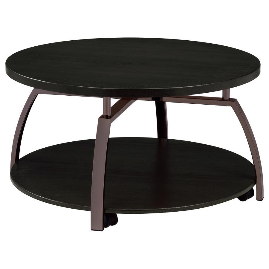 Dacre - Round Coffee And End Table Set Table Sets by Coaster Fine Furniture - Walls Furniture & Mattress