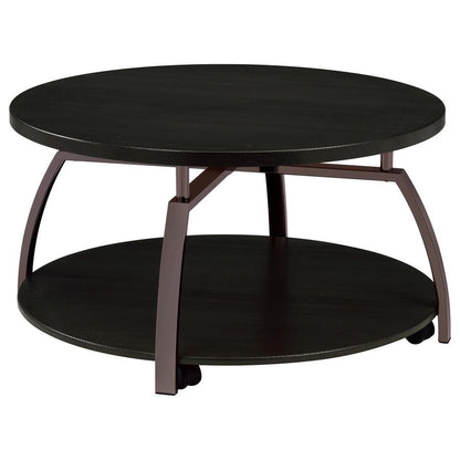 Dacre - Round Coffee And End Table Set Table Sets by Coaster Fine Furniture - Walls Furniture & Mattress