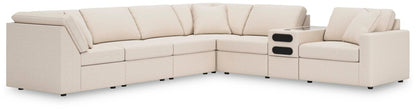 Modmax - Sectional - Oyster Stationary Sectionals by Signature Design by Ashley® - Walls Furniture & Mattress