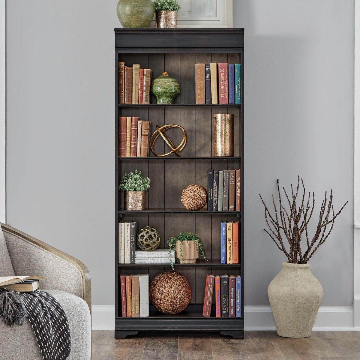Meritage - Bookcase (RTA) Standard Bookcases by Liberty Furniture - Walls Furniture & Mattress