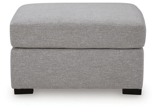UrbanCrest - Oversized Accent Ottoman - Pewter Accent Ottomans by Signature Design by Ashley® - Walls Furniture & Mattress