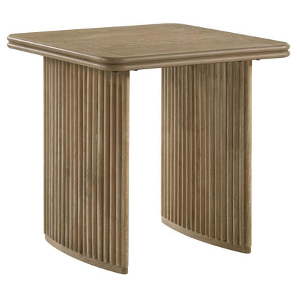 Adina - Wood Coffee Table Set Table Sets by Coaster Fine Furniture - Walls Furniture & Mattress