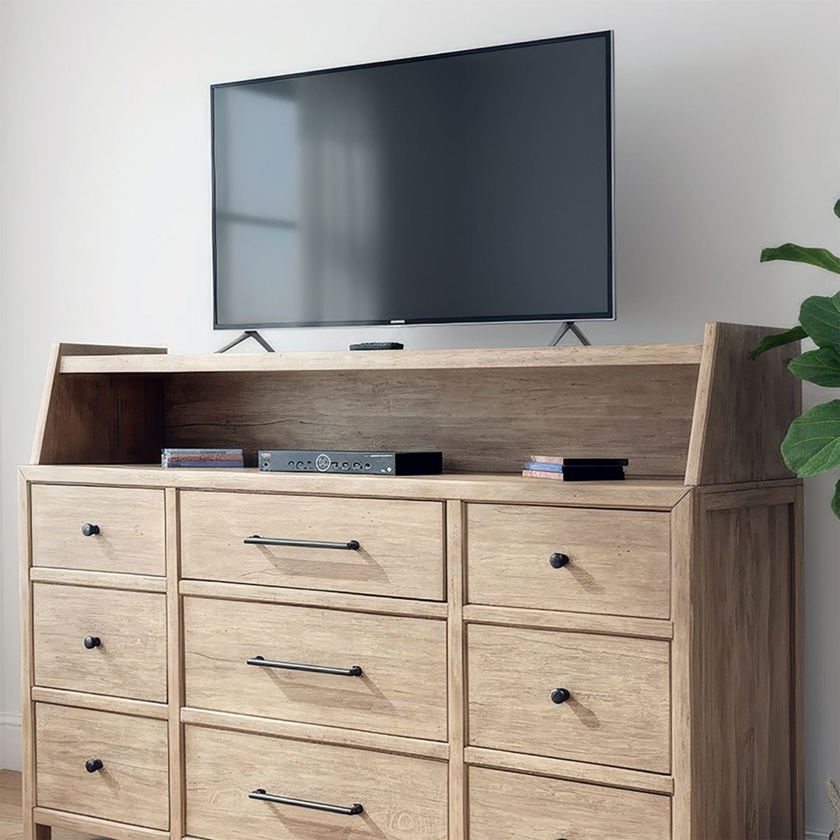 Proximity Place - Dresser Hutch - Barley Buff Dressers by Liberty Furniture - Walls Furniture & Mattress