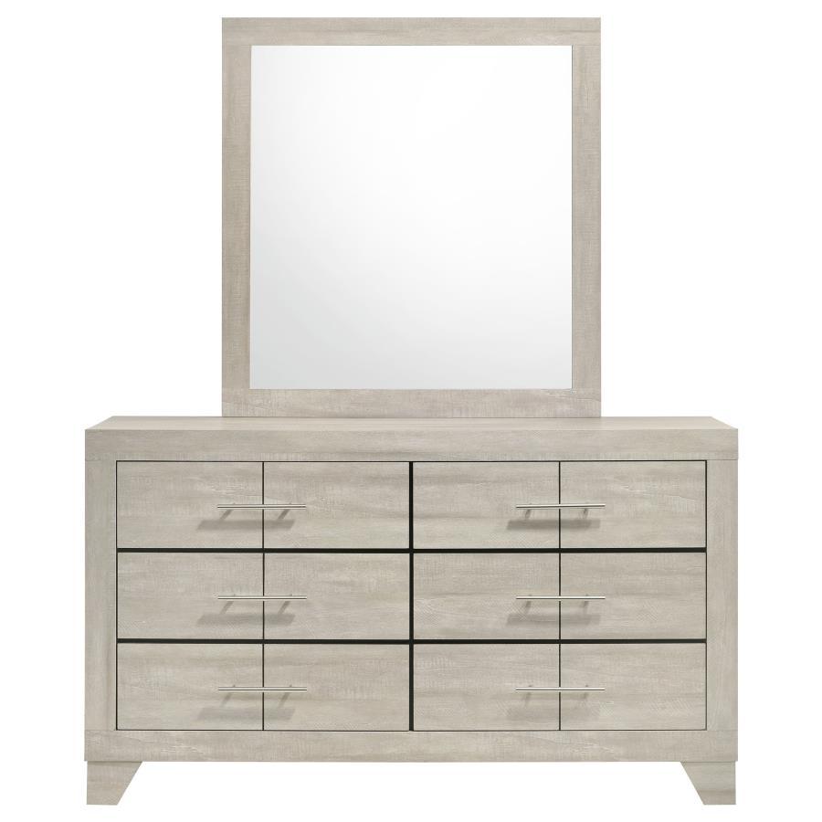 Trenton - 6 - Drawer Dresser Dressers by Coaster Fine Furniture - Walls Furniture & Mattress