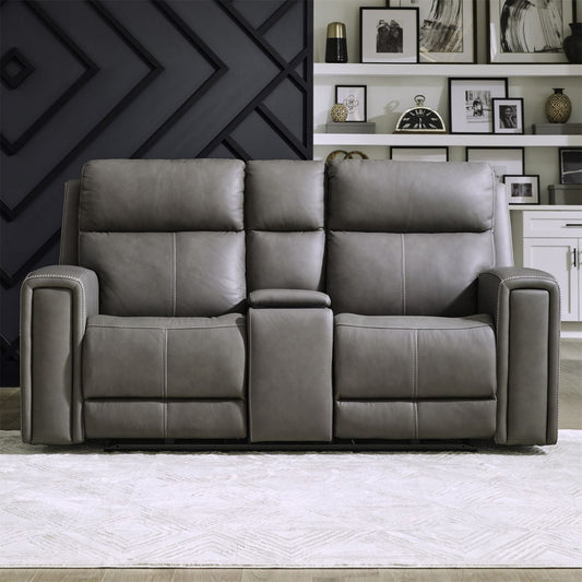 Camden - Loveseat With Console P3 & ZW Reclining Loveseats by Liberty Furniture - Walls Furniture & Mattress