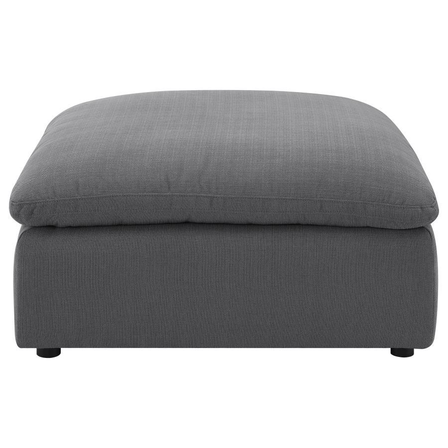 Hobson - Square Upholstered Ottoman Upholstered Ottomans by CoasterElevations - Walls Furniture & Mattress