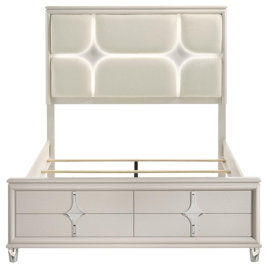 Olivia - Panel Bed LED Headboard Panel Beds by Coaster Fine Furniture - Walls Furniture & Mattress