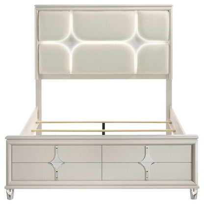 Olivia - Panel Bed LED Headboard Panel Beds by Coaster Fine Furniture - Walls Furniture & Mattress