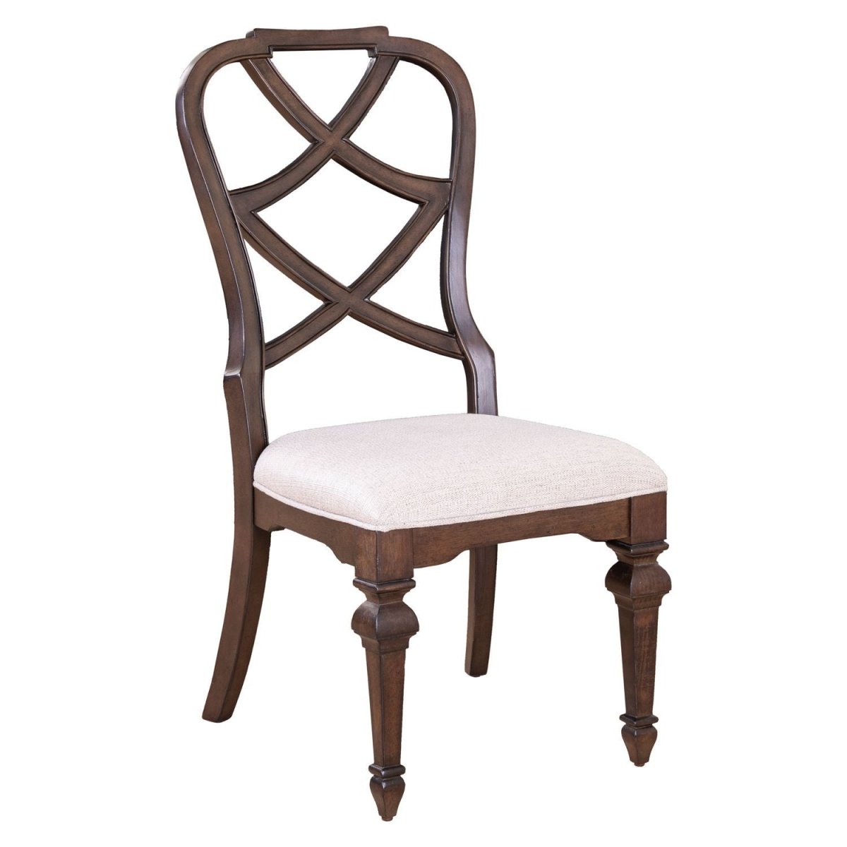 Provence Park - Wood Back Side Chair (RTA) - Brown Side Chairs by Liberty Furniture - Walls Furniture & Mattress