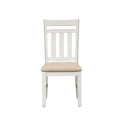Summerville - Slat Back Side Chair - White Side Chairs by Liberty Furniture - Walls Furniture & Mattress