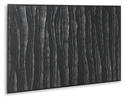 Lynnworth - Wall Art - Black / Brown Canvas Art by Signature Design by Ashley® - Walls Furniture & Mattress