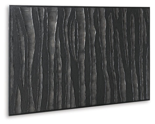 Lynnworth - Wall Art - Black / Brown Canvas Art by Signature Design by Ashley® - Walls Furniture & Mattress