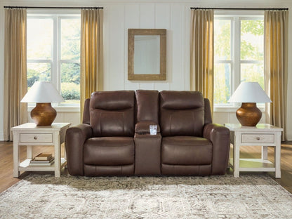 Gravier - Power Reclining Loveseat With Console / Adjustable Headrest - Cordova Reclining Loveseats by Benchcraft® - Walls Furniture & Mattress