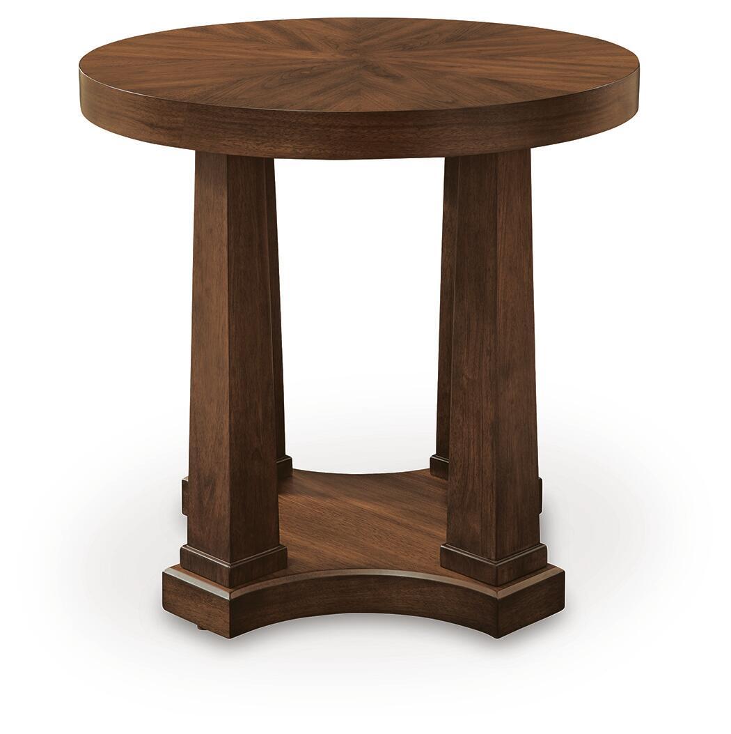 Rustic Plains - Round Table End Tables by Signature Design by Ashley® - Walls Furniture & Mattress