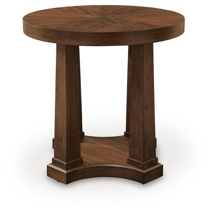 Rustic Plains - Round Table End Tables by Signature Design by Ashley® - Walls Furniture & Mattress