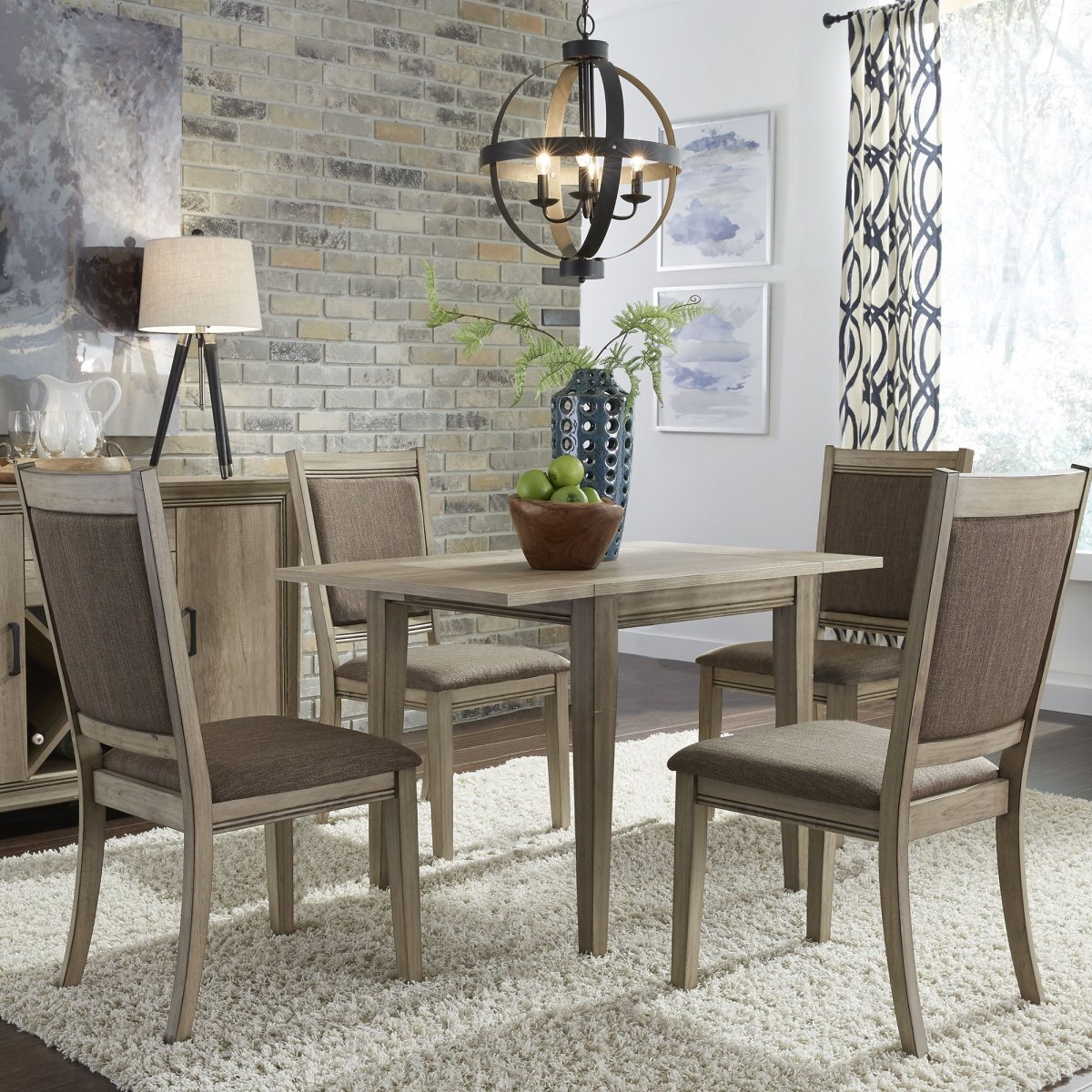 Sun Valley - Dining - Table Set 3 Piece Dining Room Sets by Liberty Furniture - Walls Furniture & Mattress