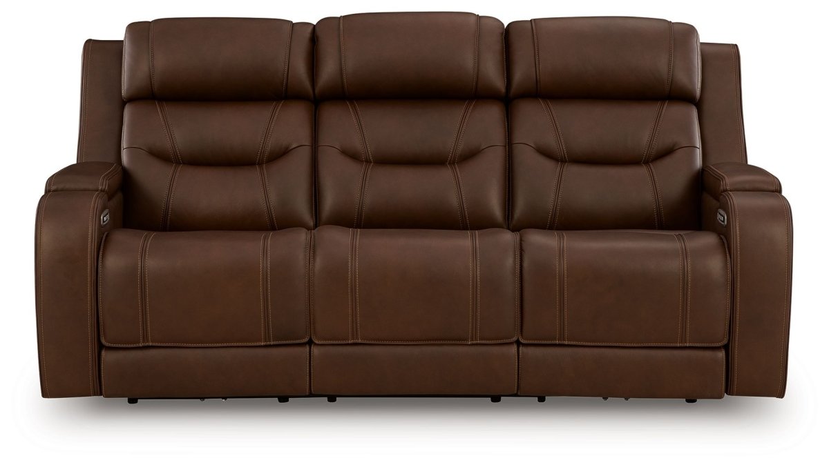 Knightington - Power Reclining Sofa With Audio Seating Reclining Sofas by Signature Design by Ashley® - Walls Furniture & Mattress