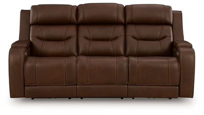Knightington - Power Reclining Sofa With Audio Seating Reclining Sofas by Signature Design by Ashley® - Walls Furniture & Mattress