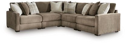 Camellia-Court - Sectional Stationary Sectionals by Benchcraft® - Walls Furniture & Mattress