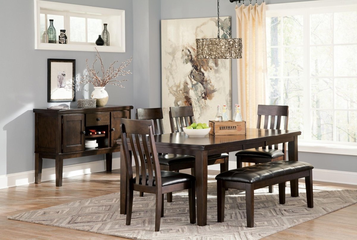 Haddigan - Dining UPH Side Chair (Set of 2) - Dark Brown Chair Sets by Signature Design by Ashley® - Walls Furniture & Mattress