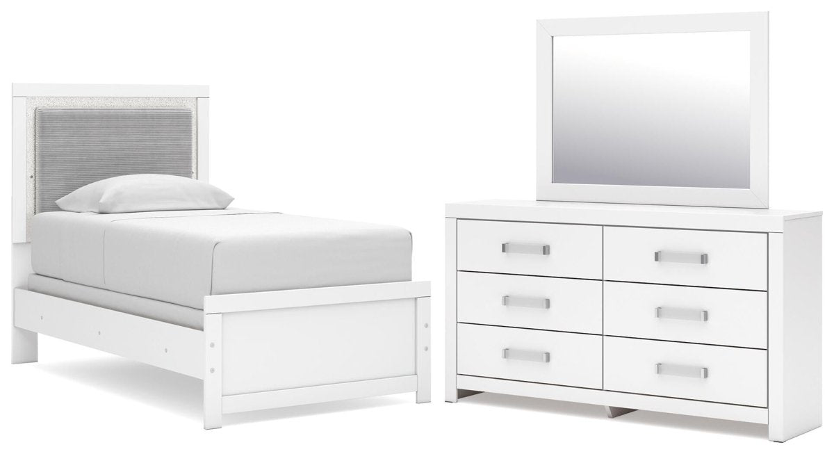 Maeling - Upholstered Panel Bedroom Set 4 Piece Bedroom Sets by Signature Design by Ashley® - Walls Furniture & Mattress