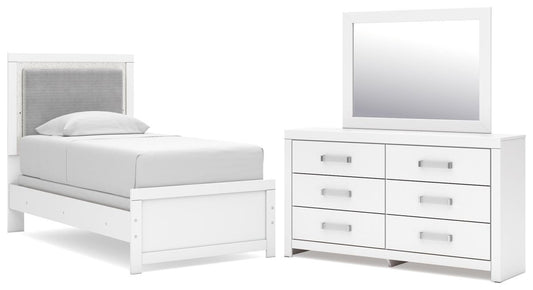 Maeling - Upholstered Panel Bedroom Set 4 Piece Bedroom Sets by Signature Design by Ashley® - Walls Furniture & Mattress