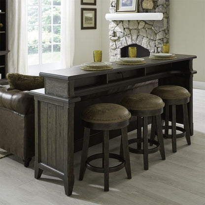 Paradise Valley - 4 Piece Living Room Set - Saddle Brown 4 Piece Living Room Sets by Liberty Furniture - Walls Furniture & Mattress