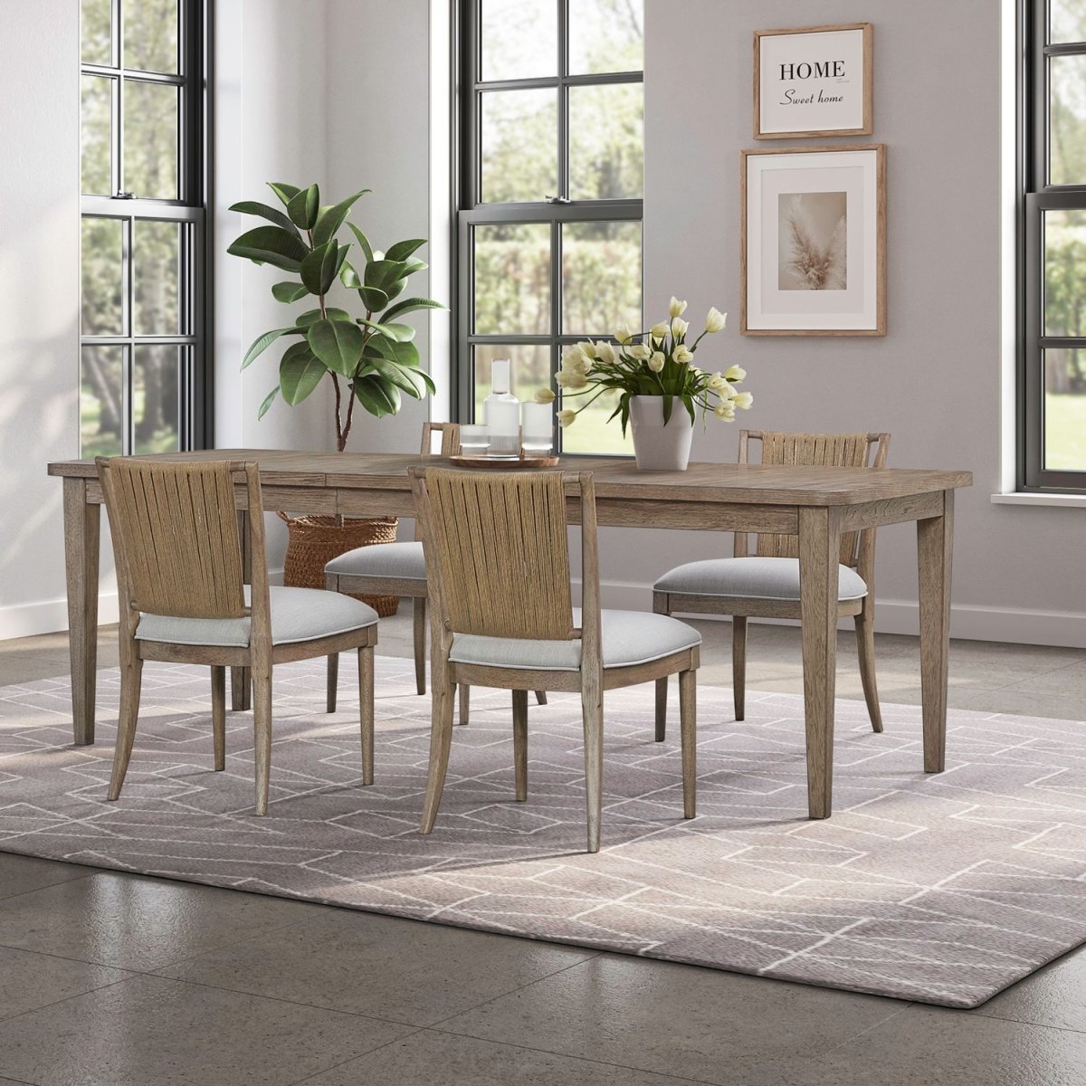 Sheridan Pointe - Rectangular Table Set 5 Piece Dining Room Sets by Liberty Furniture - Walls Furniture & Mattress
