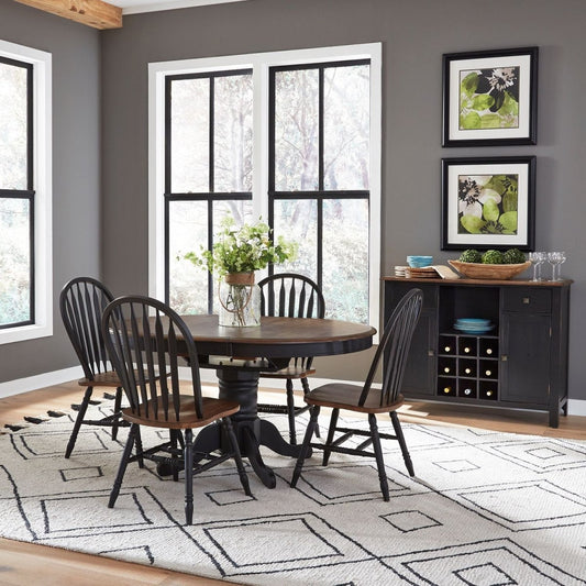 Carolina Crossing - Gathering Table Set 5 Piece Dining Room Sets by Liberty Furniture - Walls Furniture & Mattress