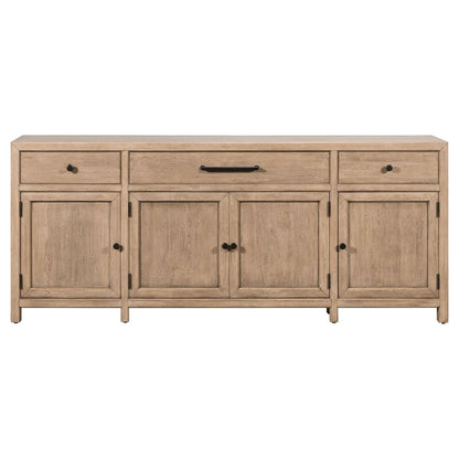 Proximity Place - 82" TV Console - Barley Buff TV Stands by Liberty Furniture - Walls Furniture & Mattress
