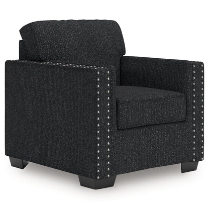 Jasmine Peaks - Chair - Coal Arm Chairs by Benchcraft® - Walls Furniture & Mattress