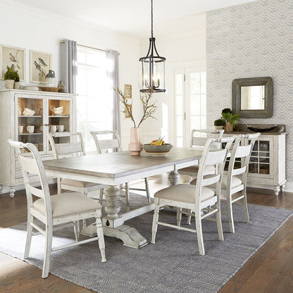 Whitney - Trestle Table Set 5 Piece Dining Room Sets by Liberty Furniture - Walls Furniture & Mattress