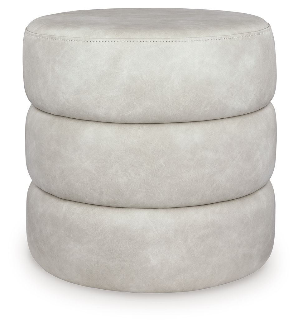 Ummi - Swivel Accent Ottoman Accent Ottomans by Signature Design by Ashley® - Walls Furniture & Mattress