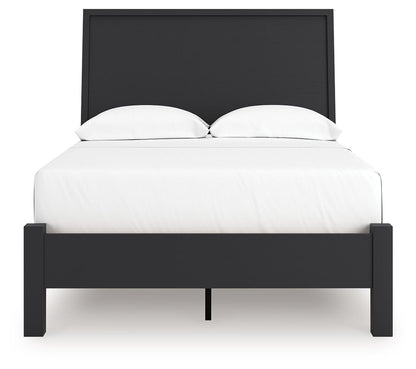 Danziar - Panel Bed With Low Footboard Panel Beds by Signature Design by Ashley® - Walls Furniture & Mattress